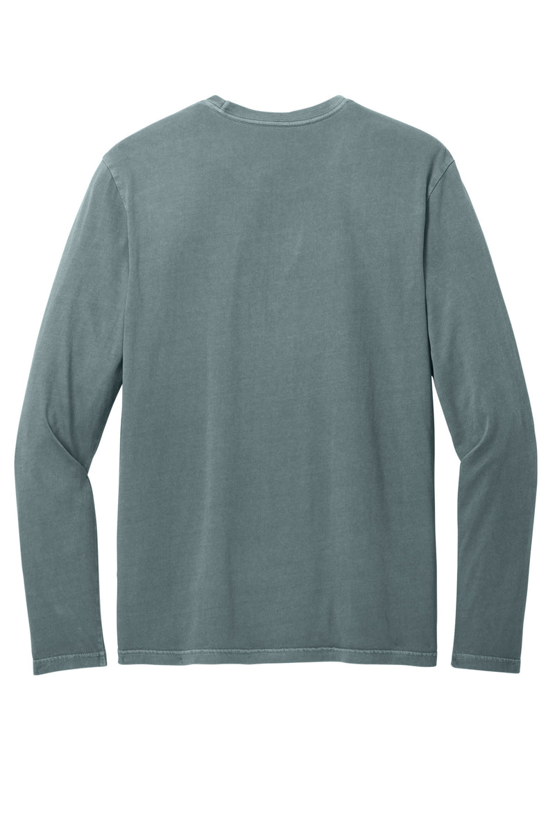 District Wash Long Sleeve Tee - Deep Steel Blue