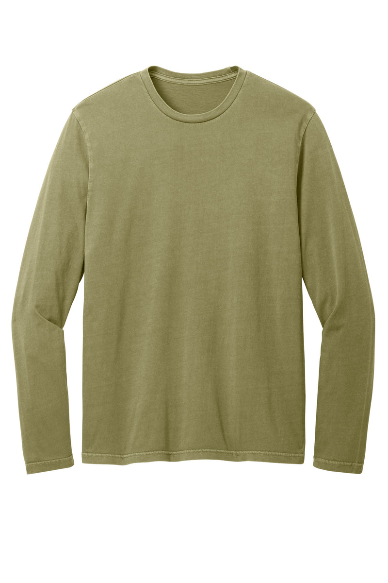 District Wash Long Sleeve Tee - Olive Drab Green
