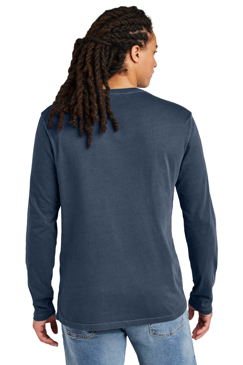 District Wash Long Sleeve Tee - True Navy