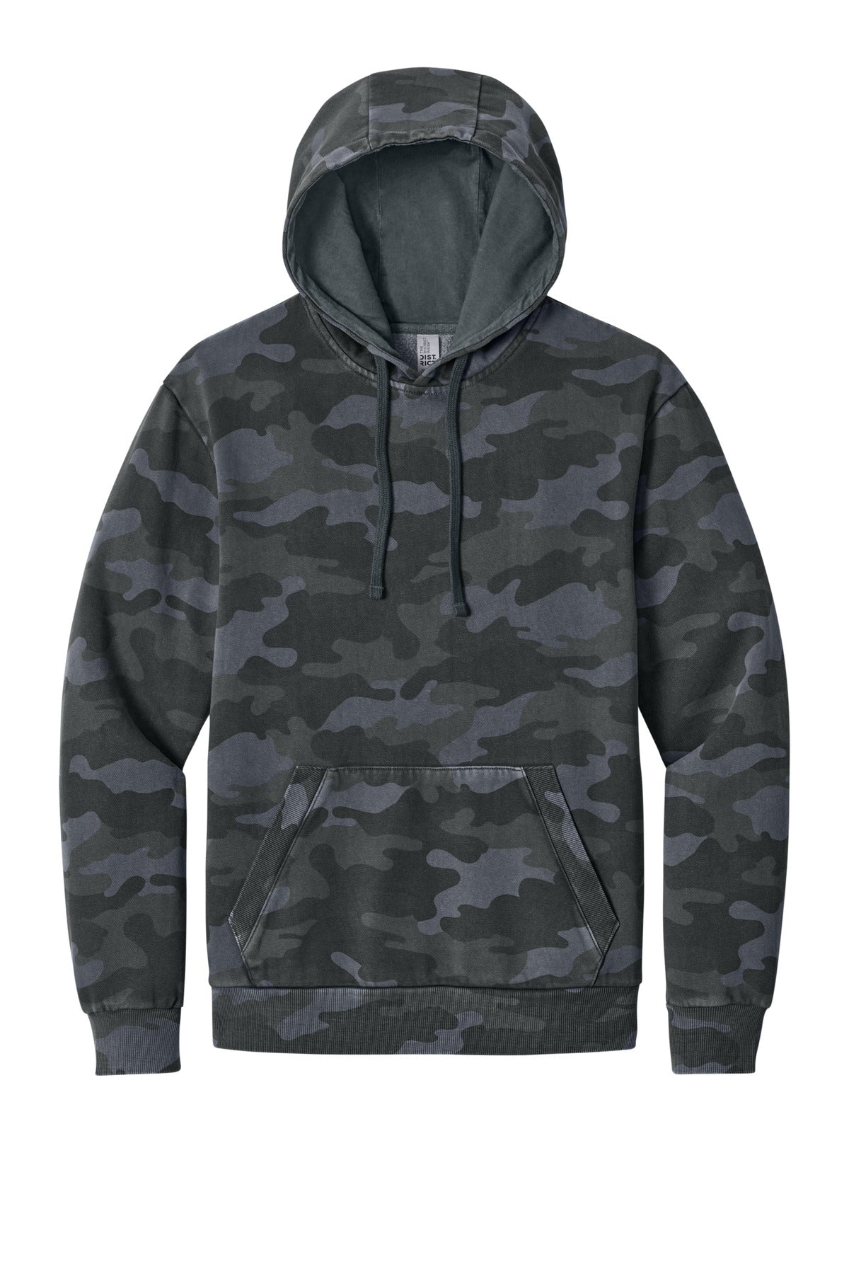District Wash Camo Fleece Hoodie - Graphite