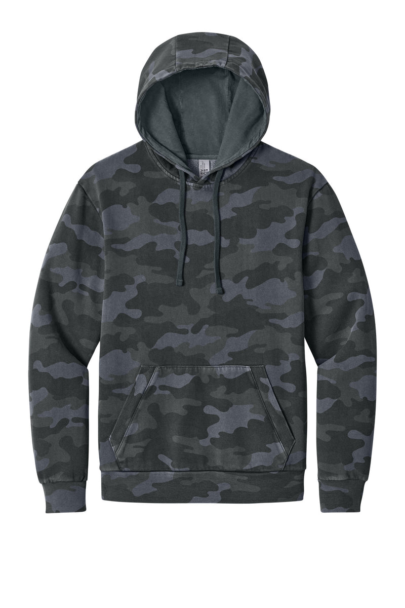 District Wash Camo Fleece Hoodie - Graphite