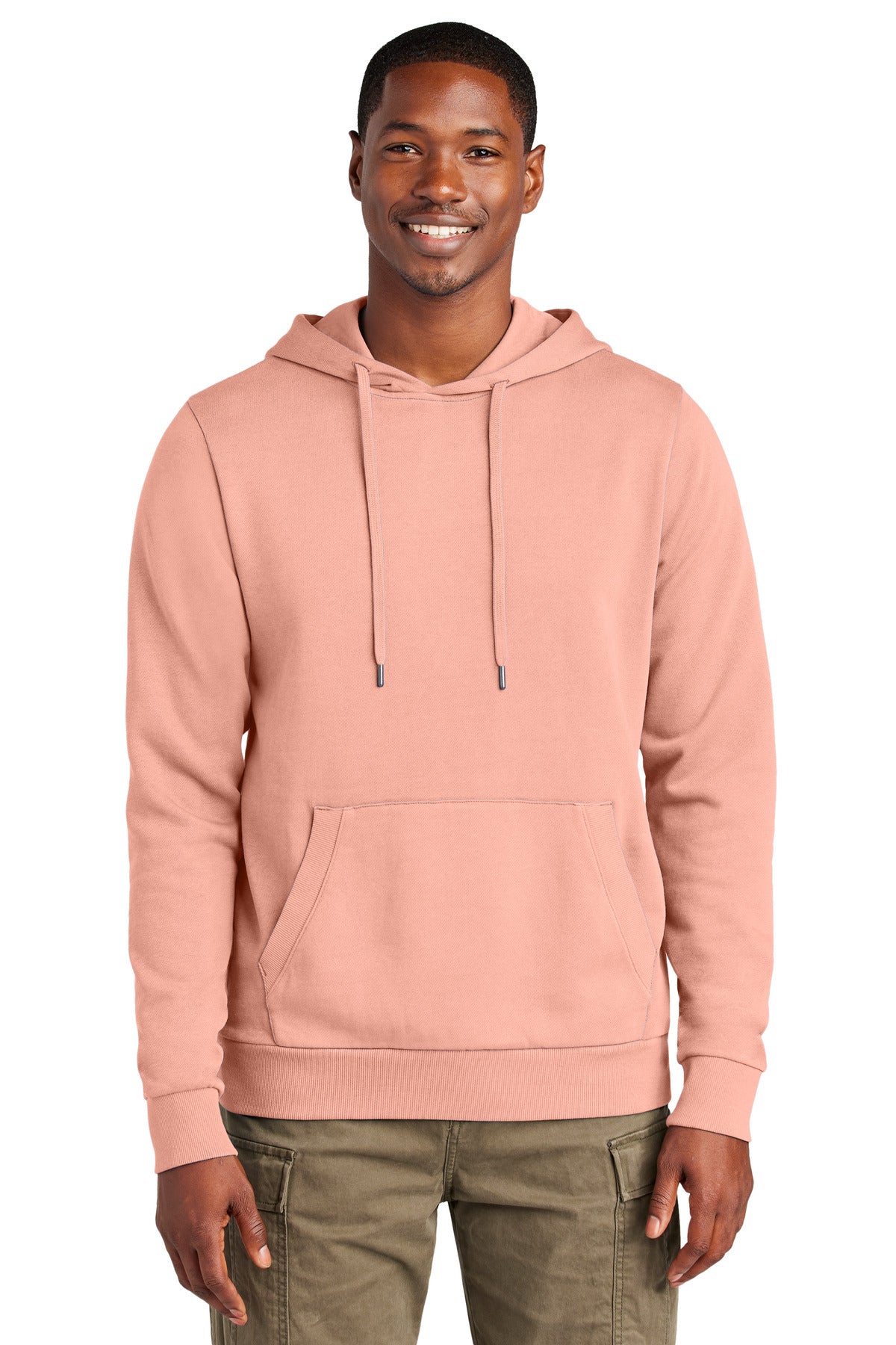 District Wash Fleece Hoodie - Cactus Rose Pink