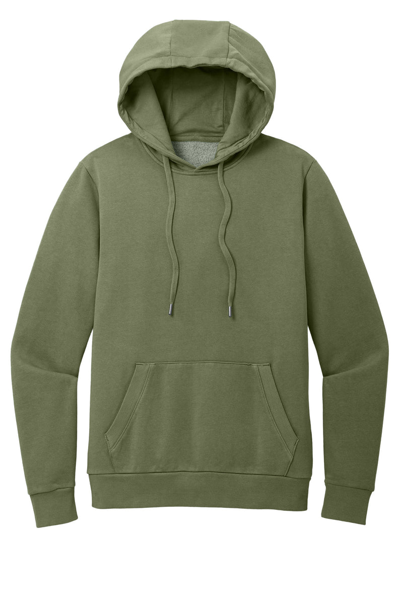 District Wash Fleece Hoodie - Olive Drab Green