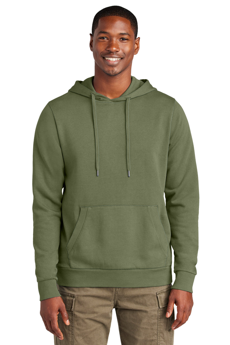 District Wash Fleece Hoodie - Olive Drab Green