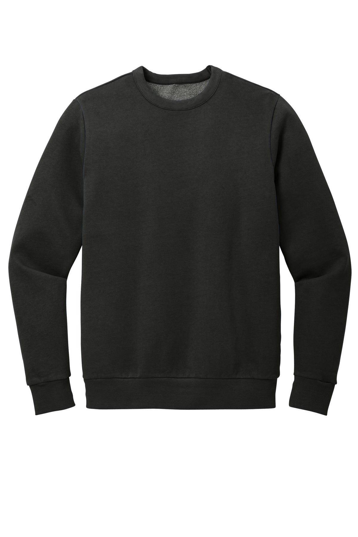 District Wash Fleece Crew - Black