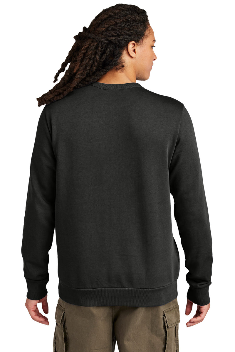 District Wash Fleece Crew - Black