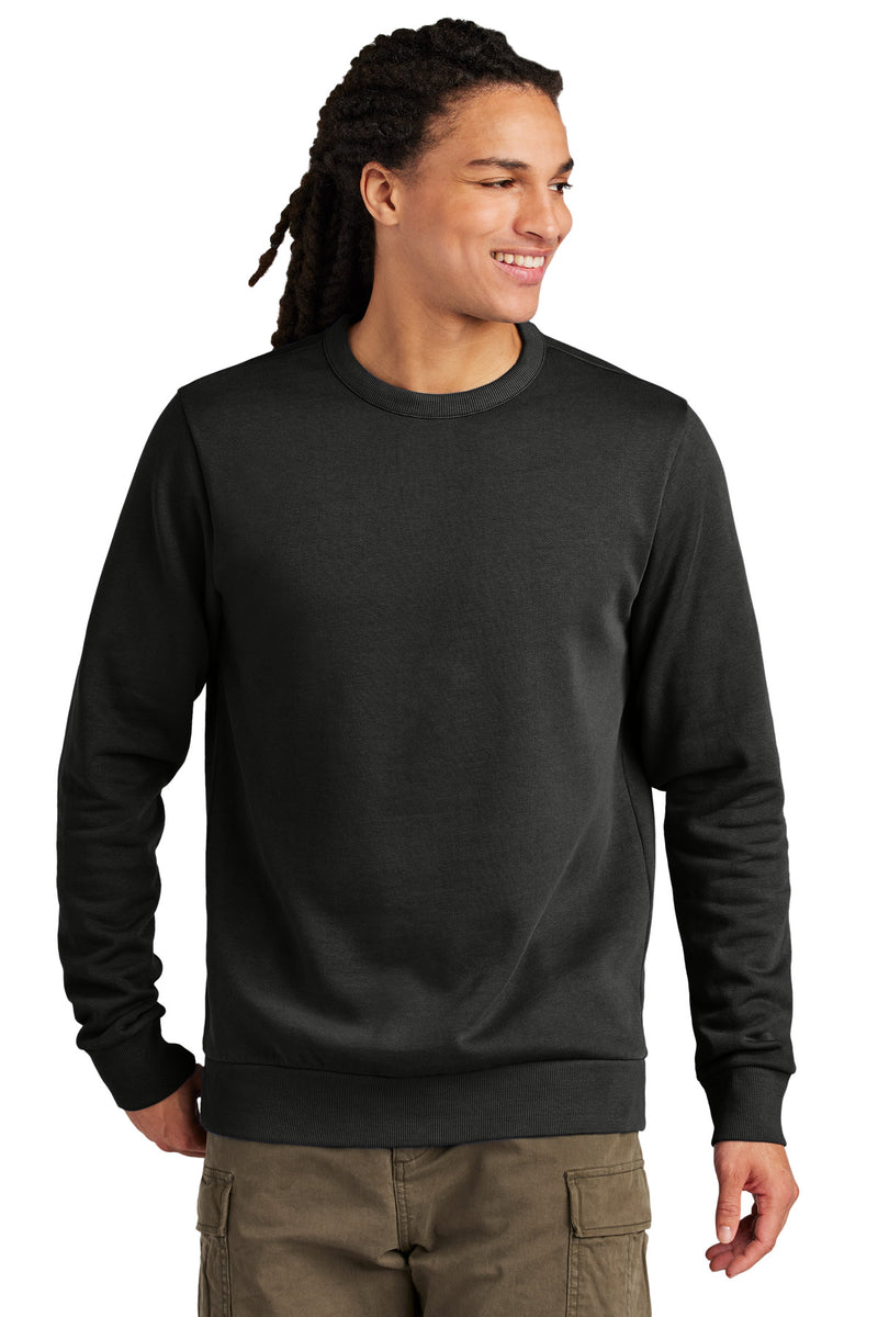 District Wash Fleece Crew - Black