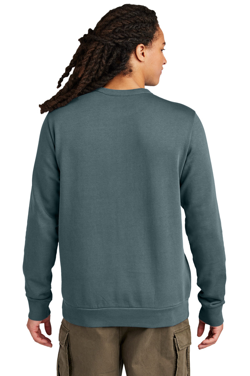 District Wash Fleece Crew - Deep Steel Blue