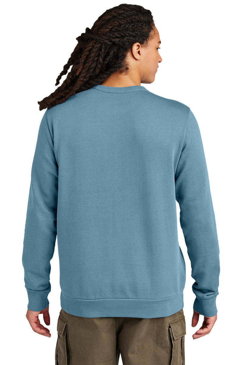 District Wash Fleece Crew - Dusk Blue