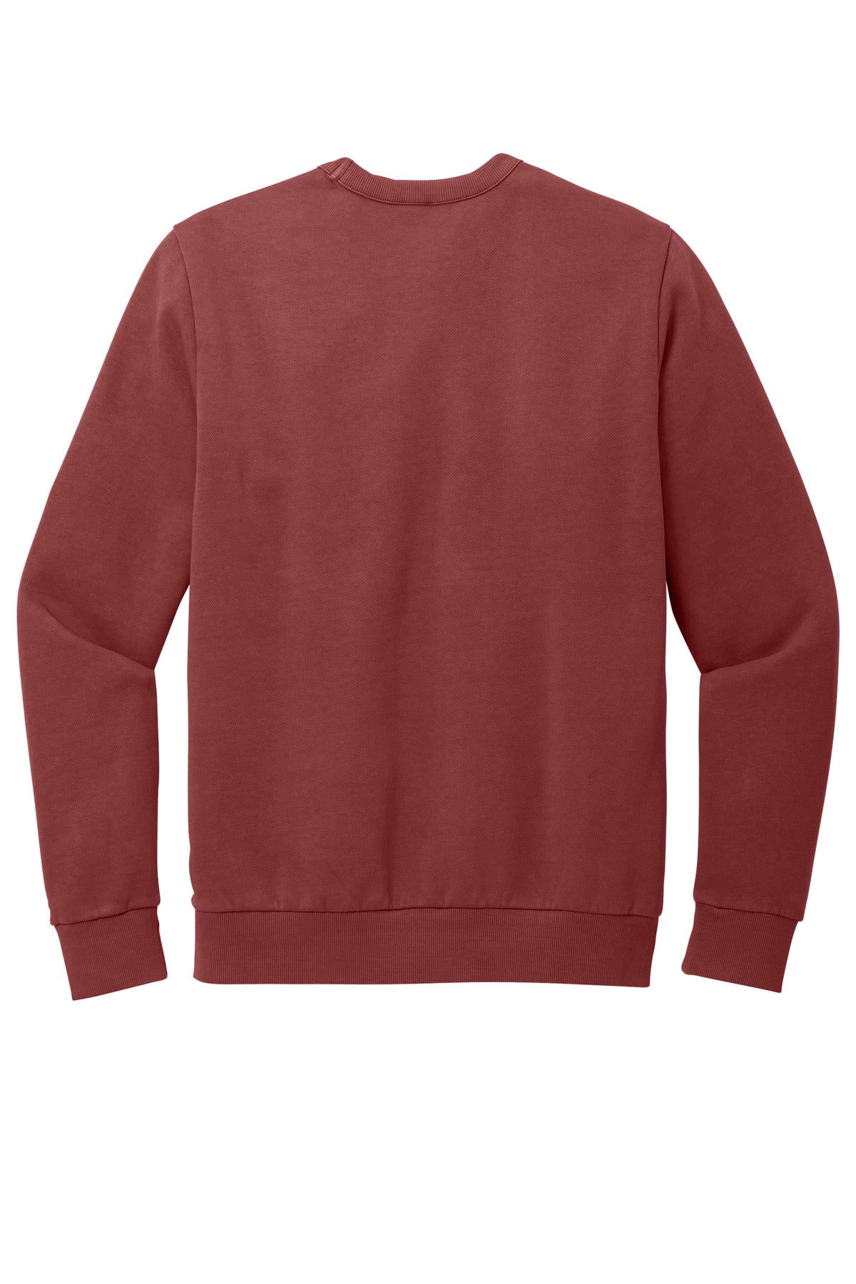 District Wash Fleece Crew - Garnet