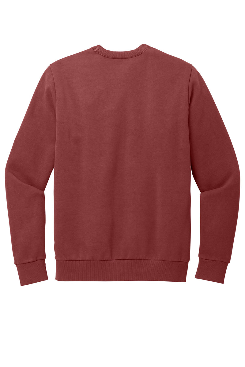 District Wash Fleece Crew - Garnet