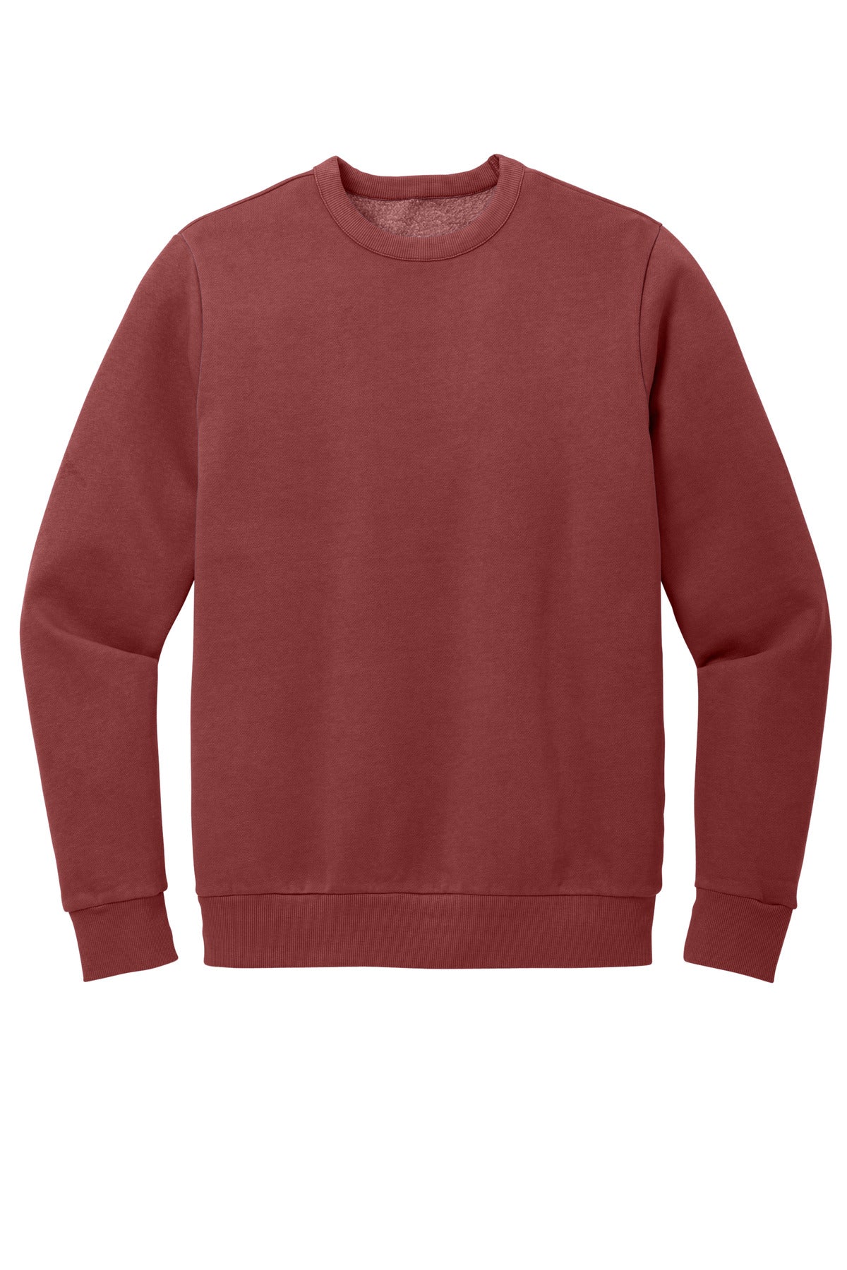 District Wash Fleece Crew - Garnet