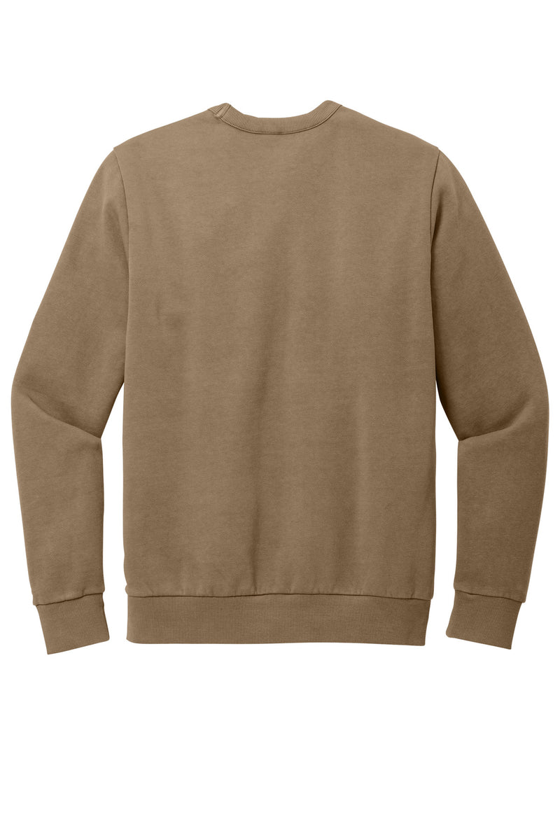 District Wash Fleece Crew - Mushroom