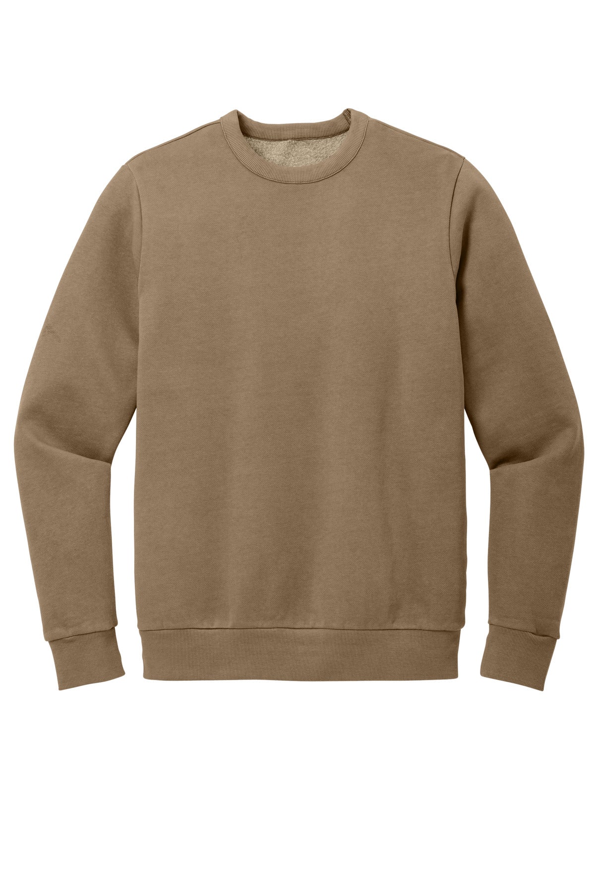 District Wash Fleece Crew - Mushroom