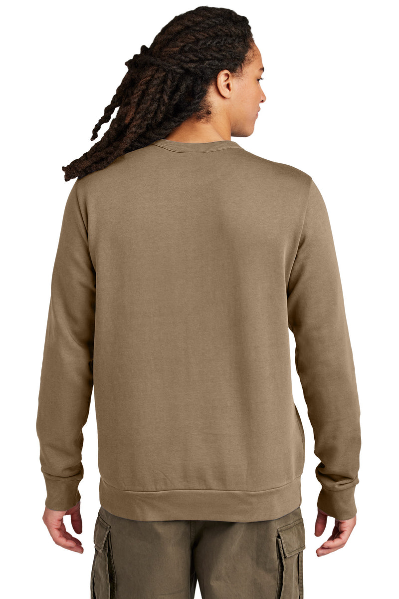 District Wash Fleece Crew - Mushroom