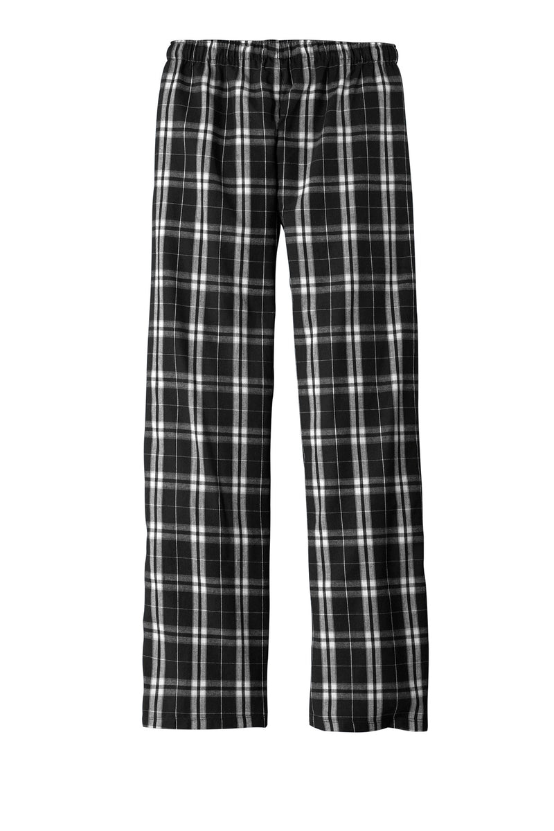 District Women's Flannel Plaid Pant - Black