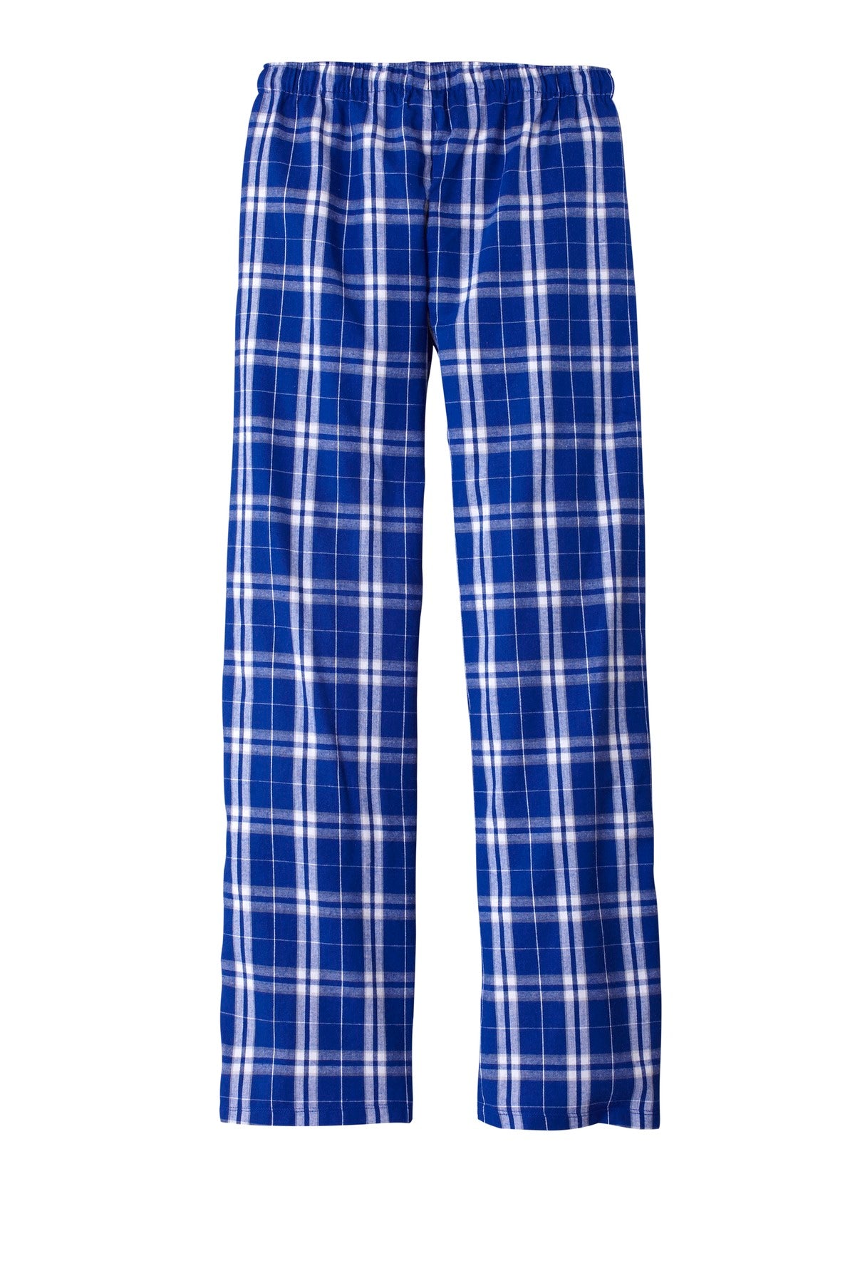 District Women's Flannel Plaid Pant - Deep Royal