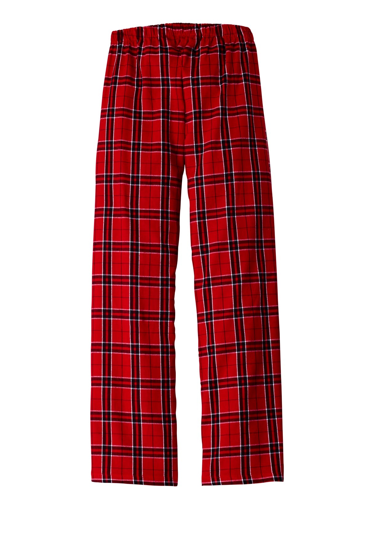 District Women's Flannel Plaid Pant - New Red