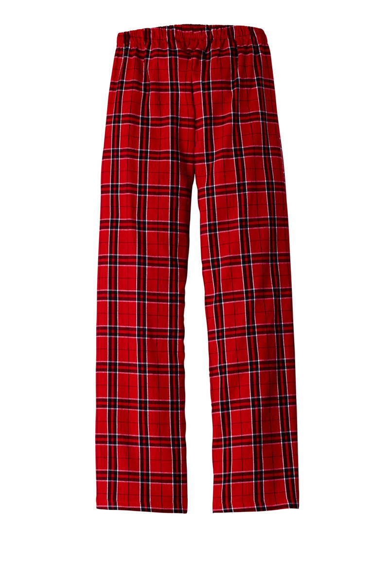 District Women's Flannel Plaid Pant - New Red