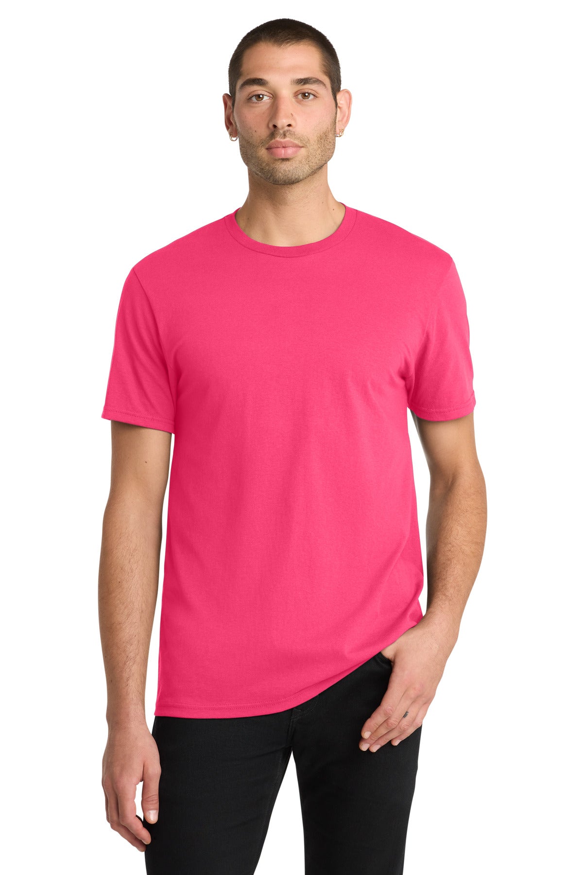 District The Concert Tee - Neon Pink