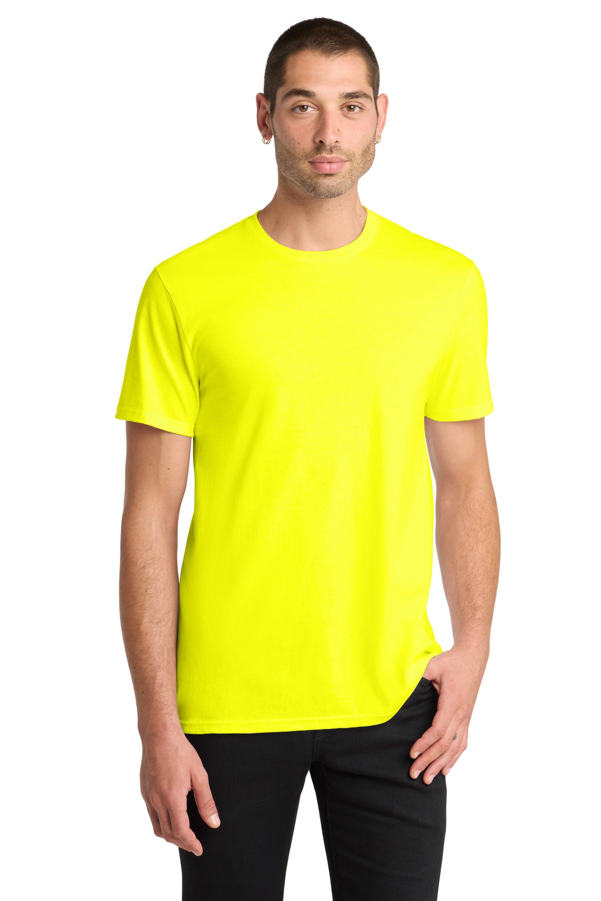 District The Concert Tee - Neon Yellow