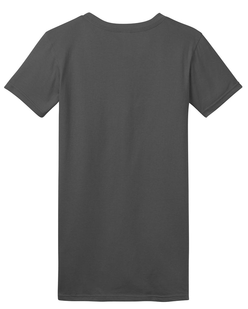District Women's Fitted The Concert Tee - Charcoal