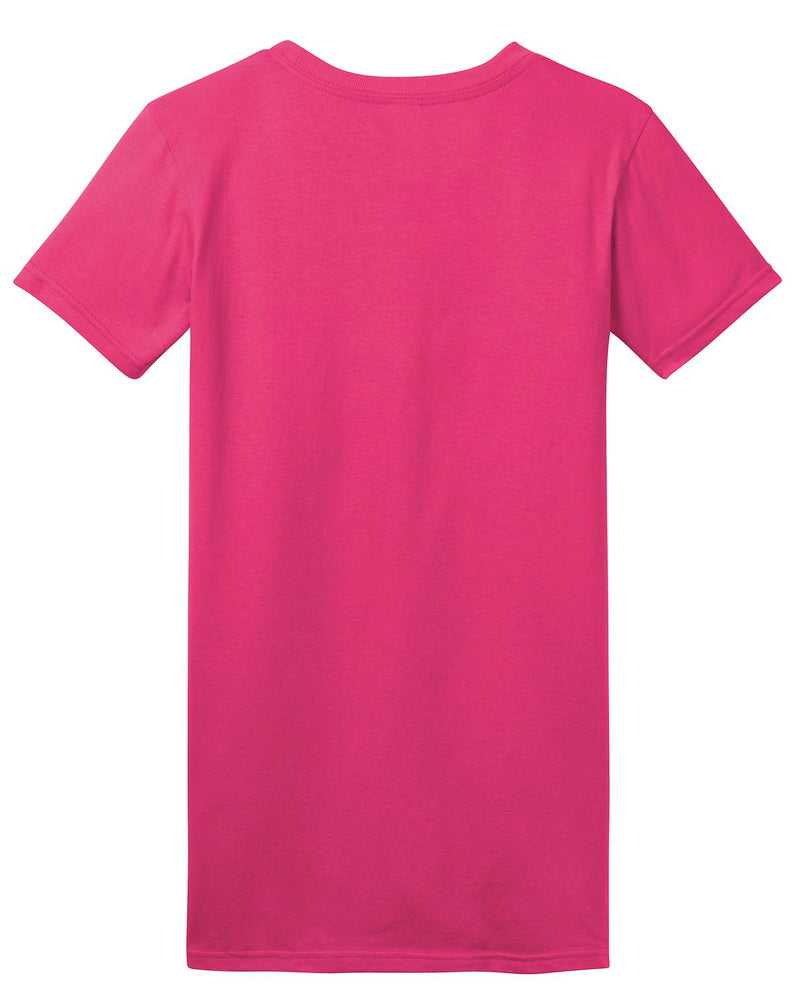 District Women's Fitted The Concert Tee - Dark Fuchsia