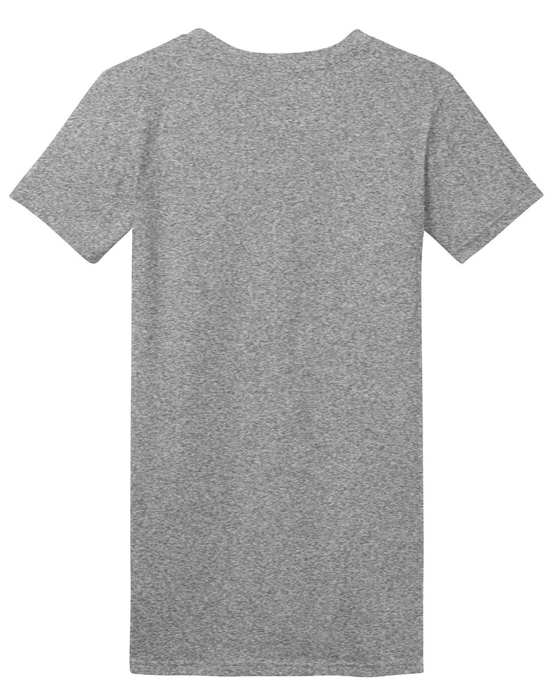 District Women's Fitted The Concert Tee - Heather Grey