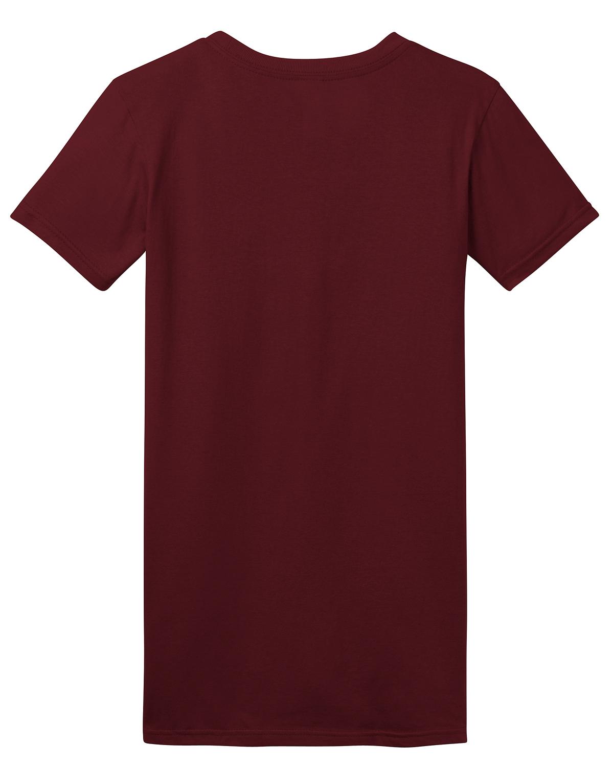 District Women's Fitted The Concert Tee - Maroon
