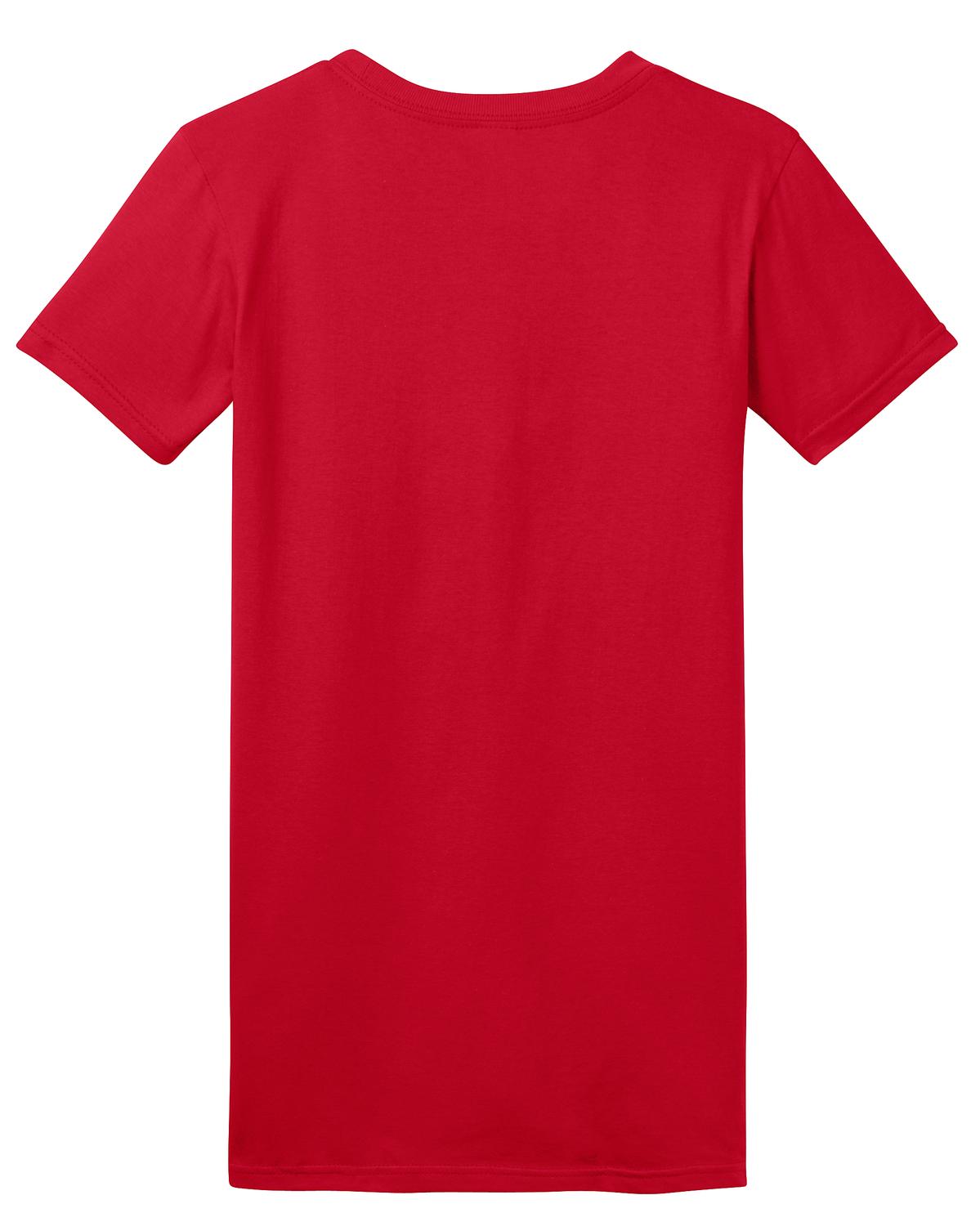 District Women's Fitted The Concert Tee - New Red