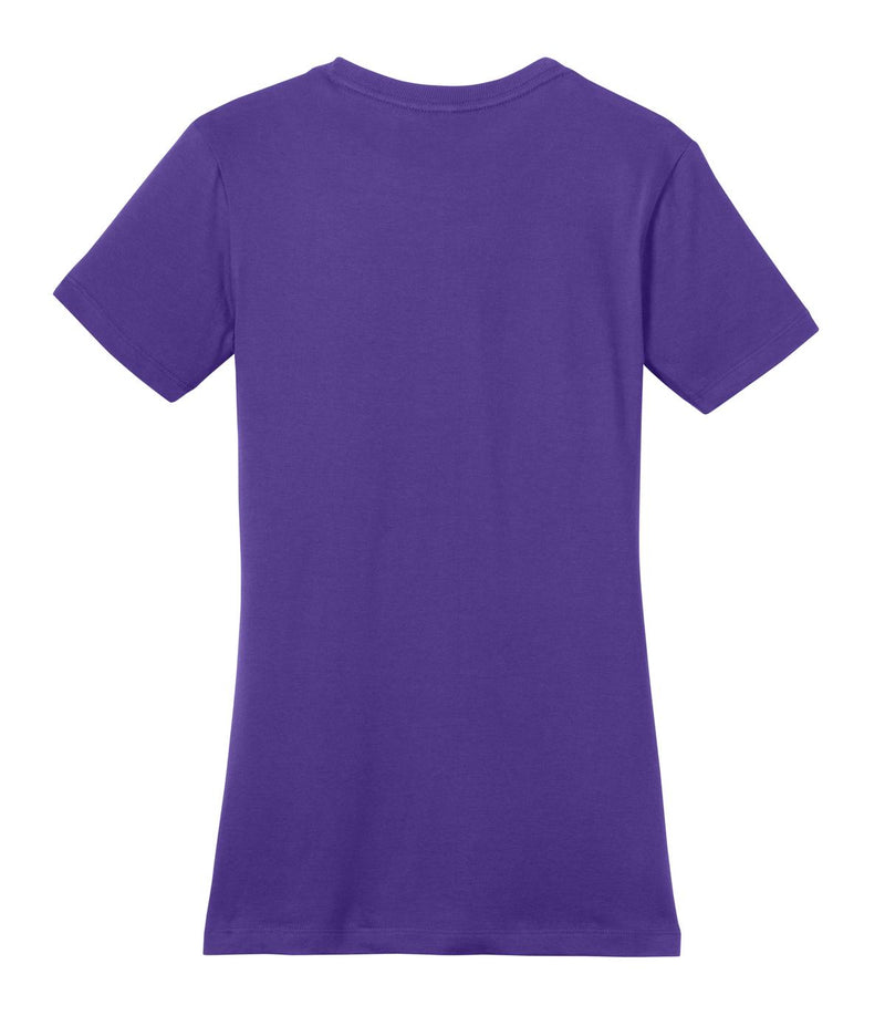 District Women's Fitted The Concert Tee - Purple