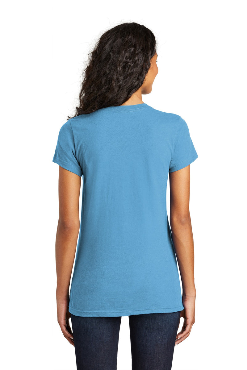 District Women's Fitted The Concert Tee - Aquatic Blue