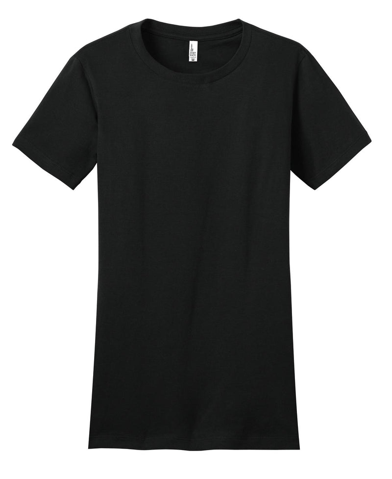 District Women's Fitted The Concert Tee - Black