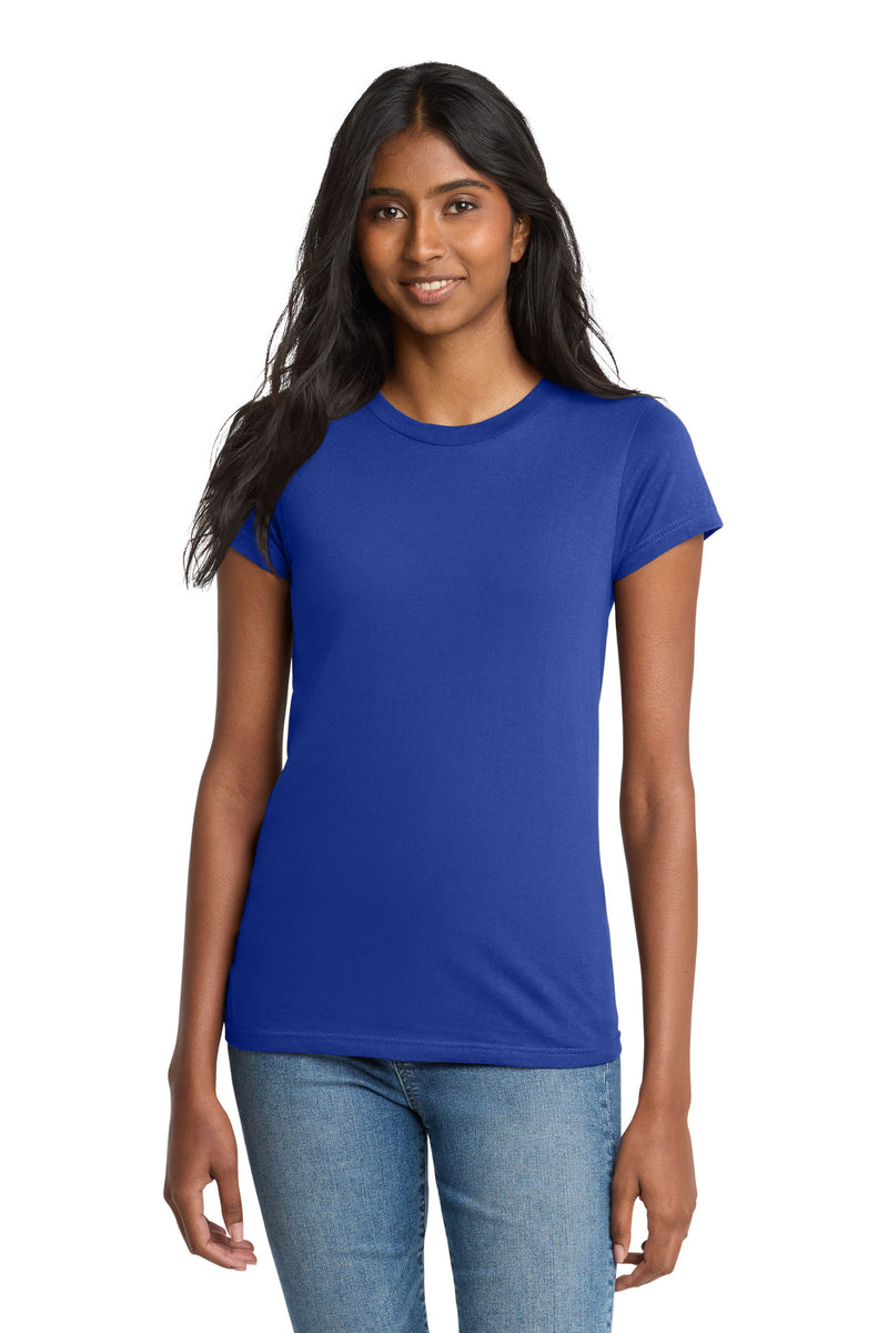 District Women's Fitted The Concert Tee - Deep Royal