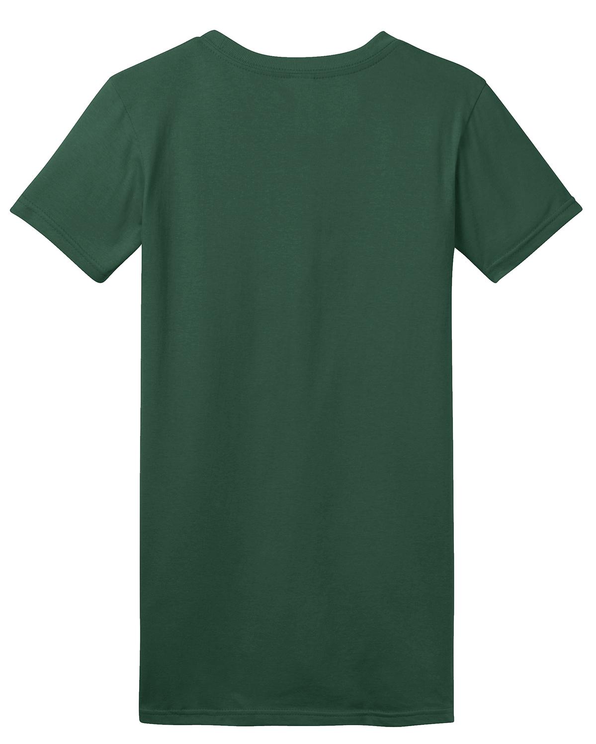 District Women's Fitted The Concert Tee - Forest Green