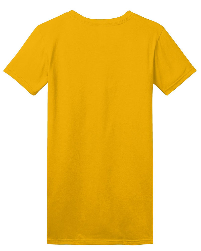District Women's Fitted The Concert Tee - Gold