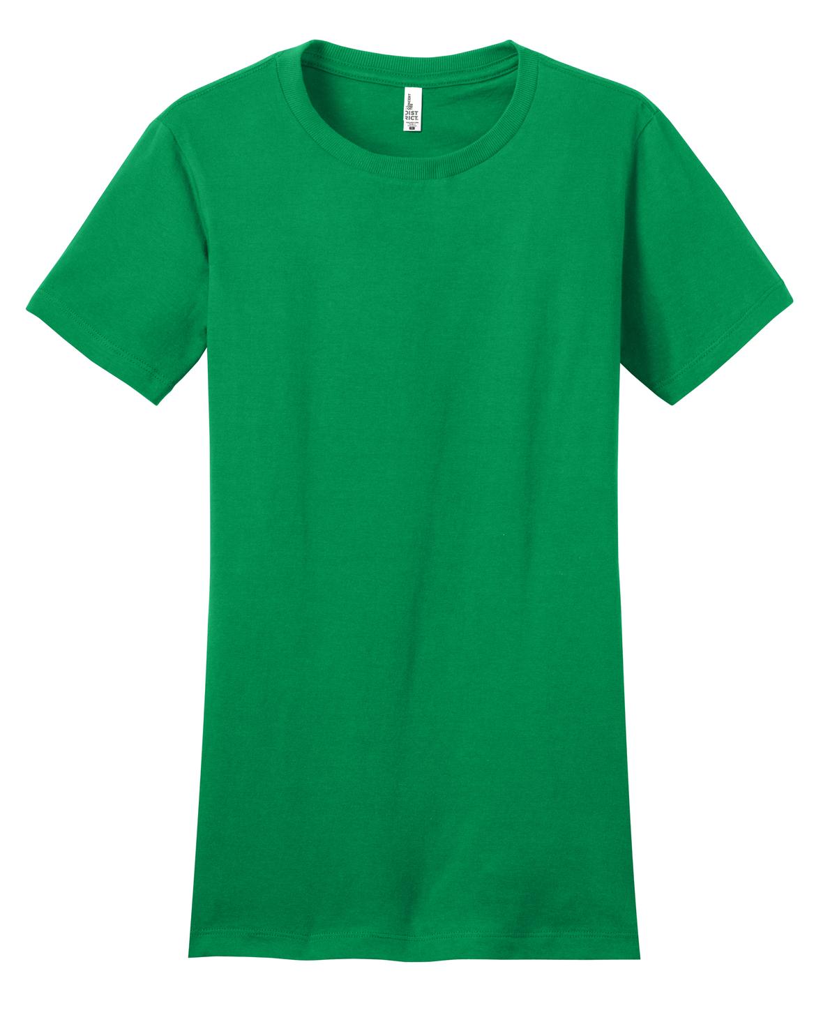 District Women's Fitted The Concert Tee - Kelly Green