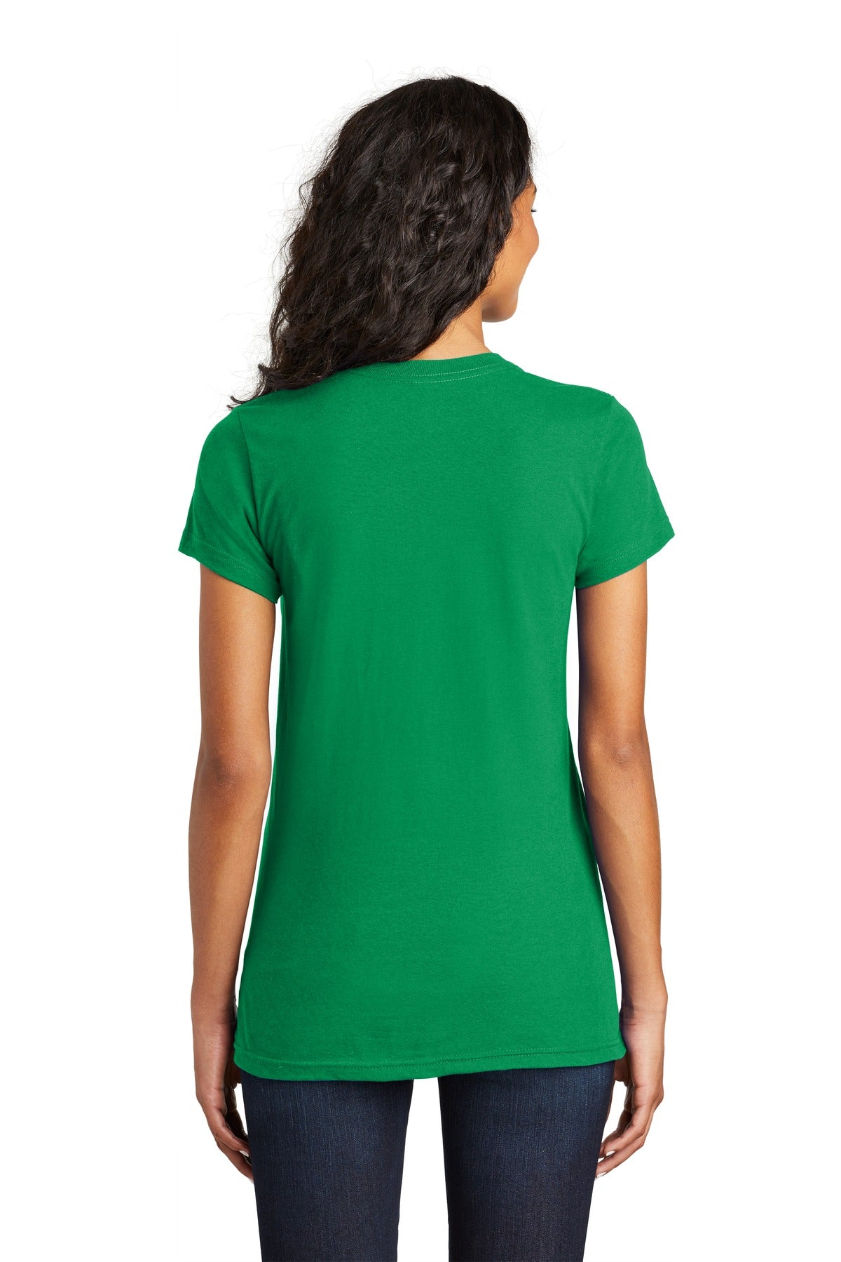 District Women's Fitted The Concert Tee - Kelly Green