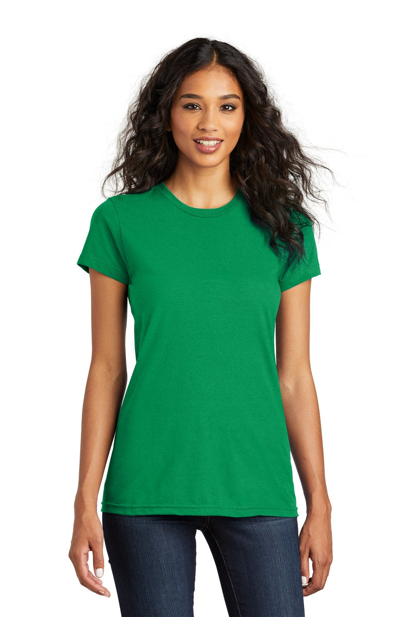 District Women's Fitted The Concert Tee - Kelly Green