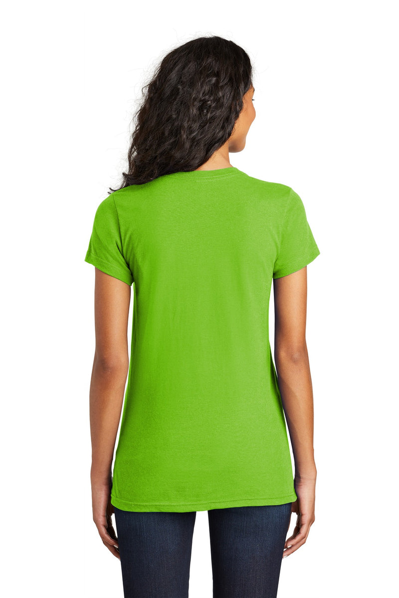 District Women's Fitted The Concert Tee - Neon Green