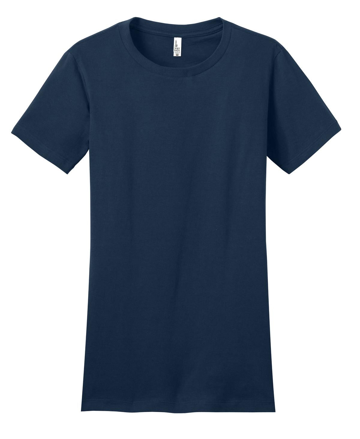 District Women's Fitted The Concert Tee - New Navy