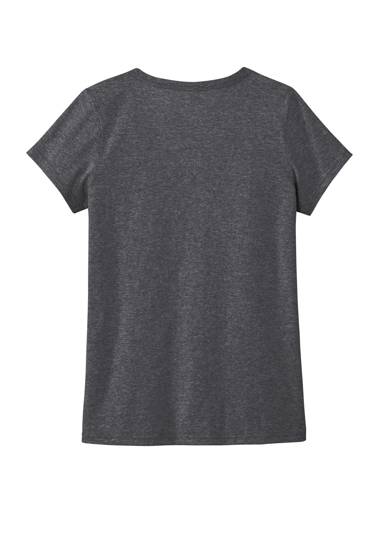 District Women's The Concert Tee V-Neck - Heathered Charcoal