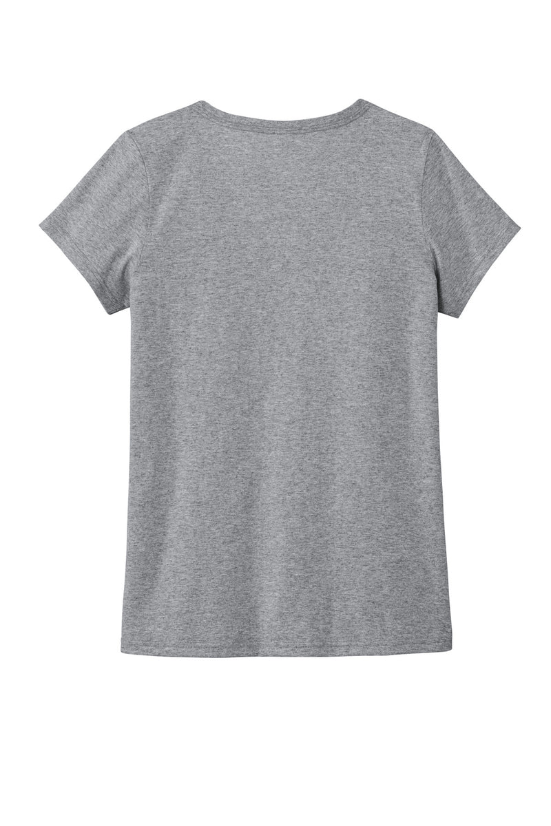 District Women's The Concert Tee V-Neck - Heather Grey