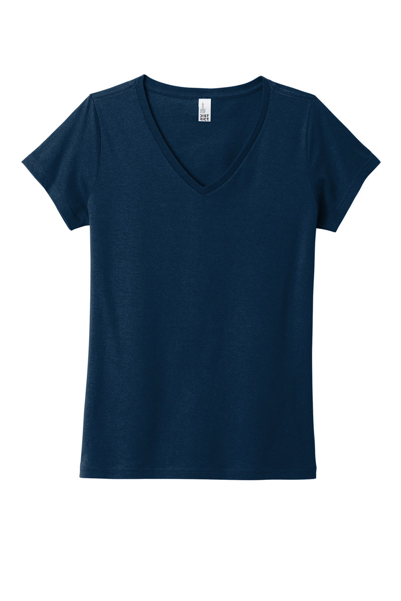 District Women's The Concert Tee V-Neck - New Navy