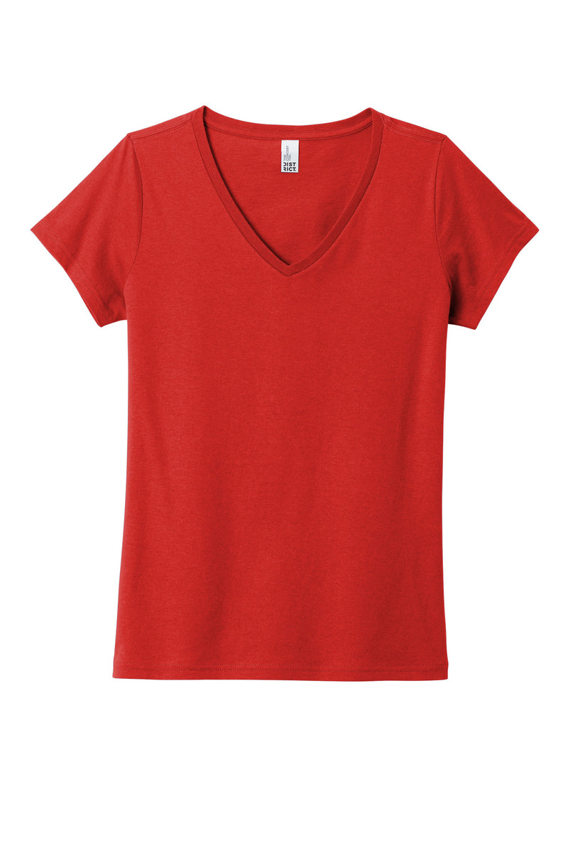 District Women's The Concert Tee V-Neck - New Red