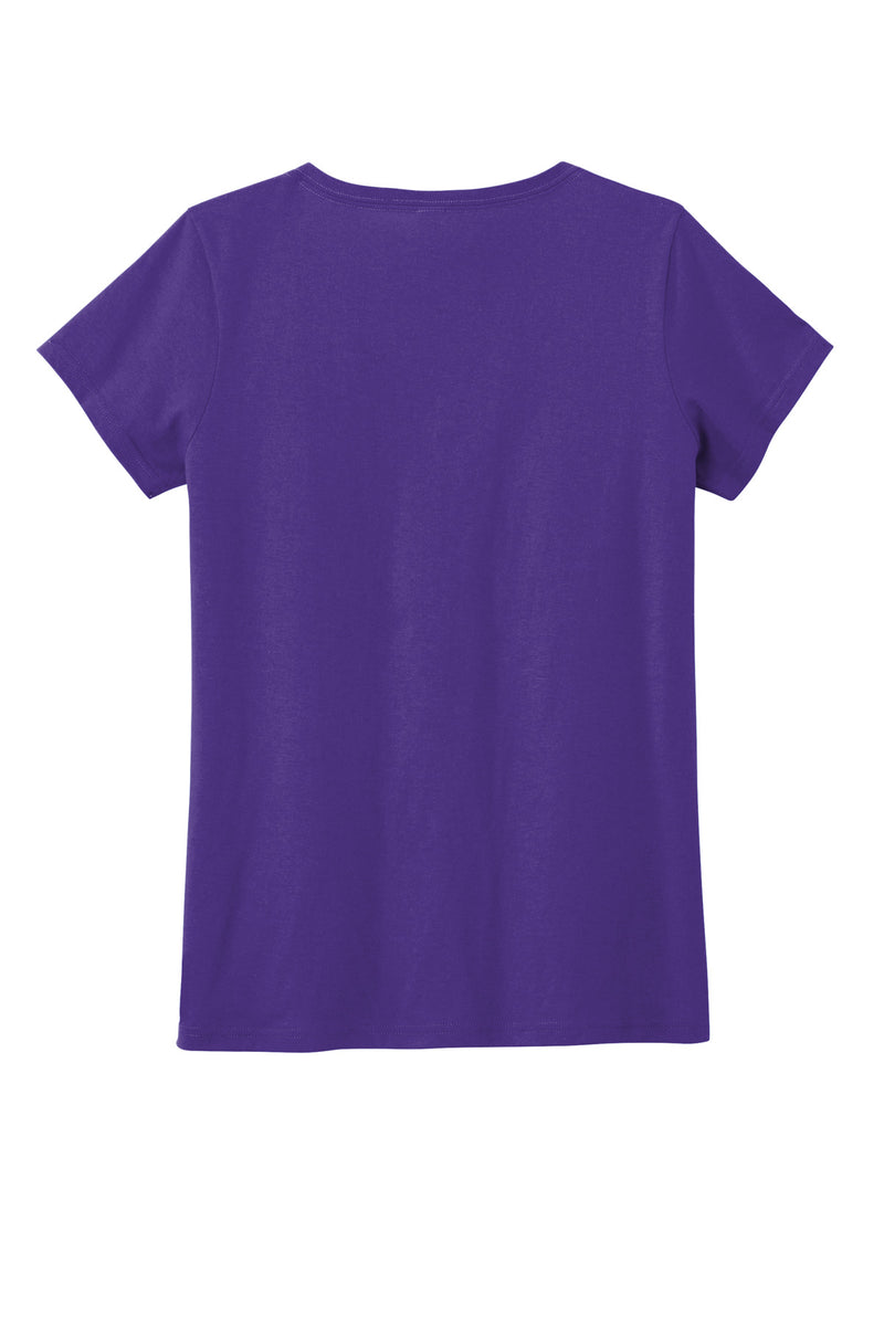 District Women's The Concert Tee V-Neck - Purple