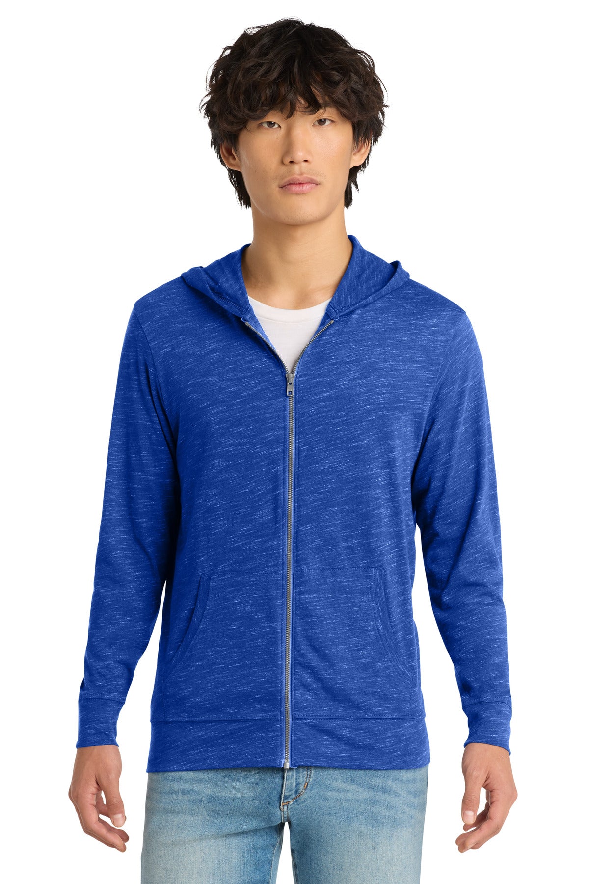 District  Medal Full-Zip Hoodie - Deep Royal