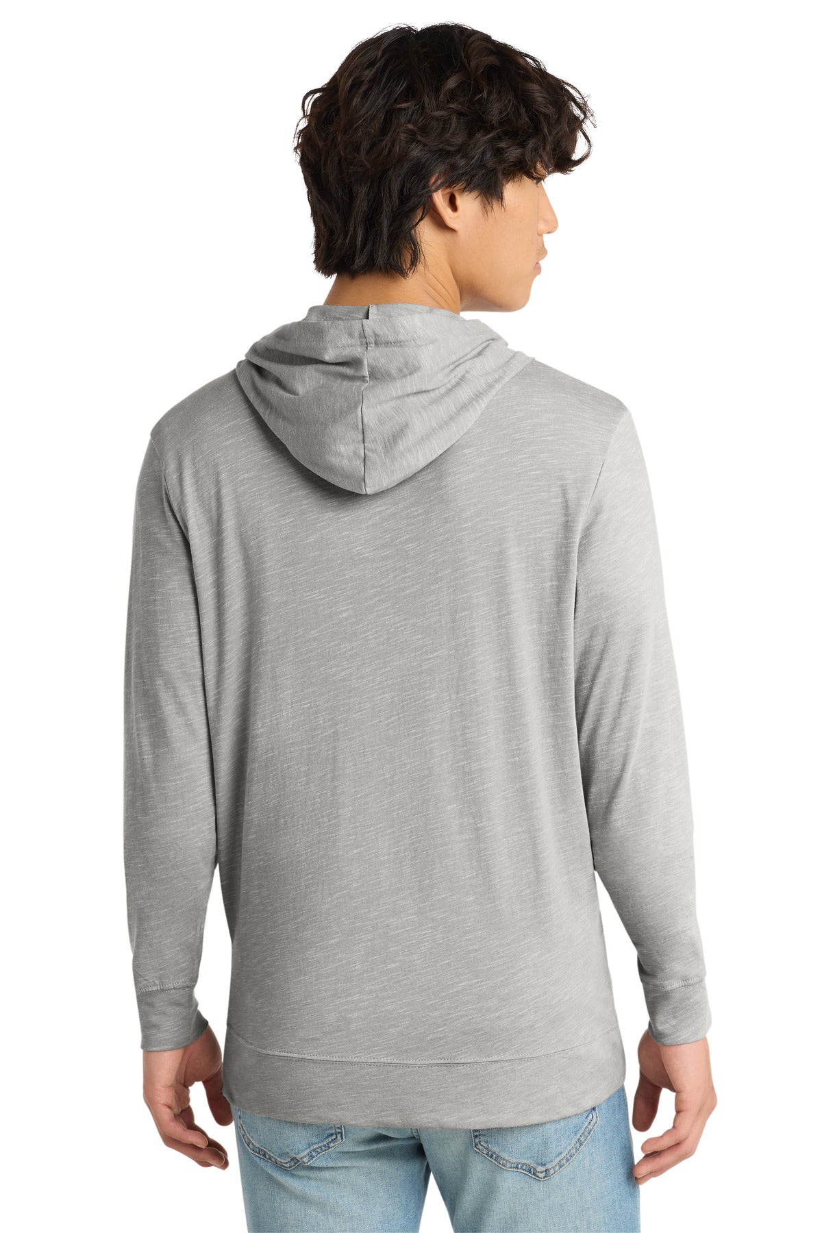 District  Medal Full-Zip Hoodie - Light Grey