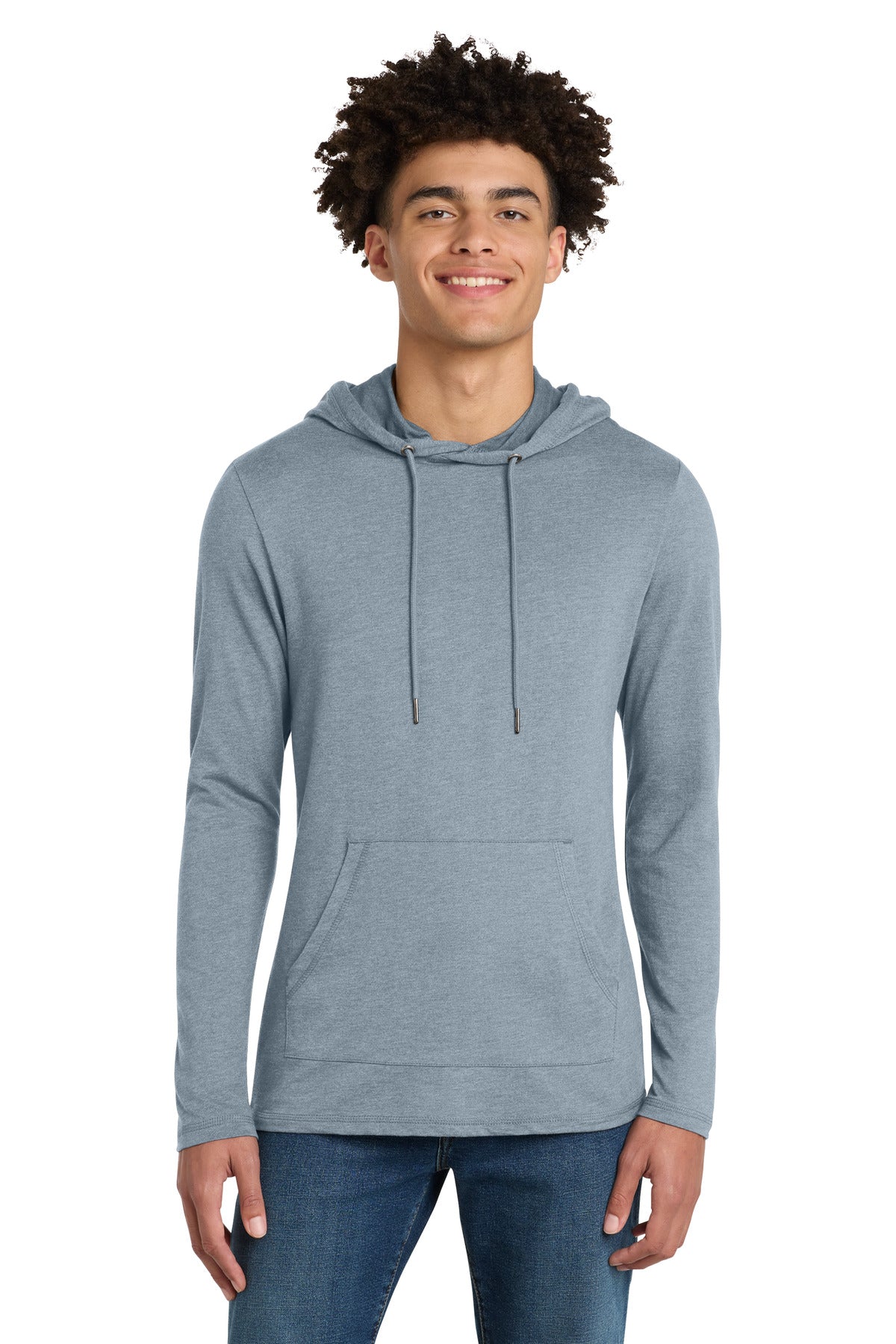 District  Featherweight French Terry  Hoodie - Flint Blue Heather