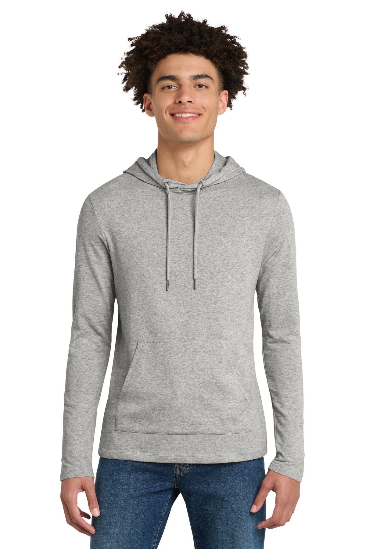 District  Featherweight French Terry  Hoodie - Light Heather Grey